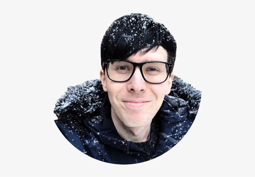 6 - Phil Lester Selfie, transparent png download