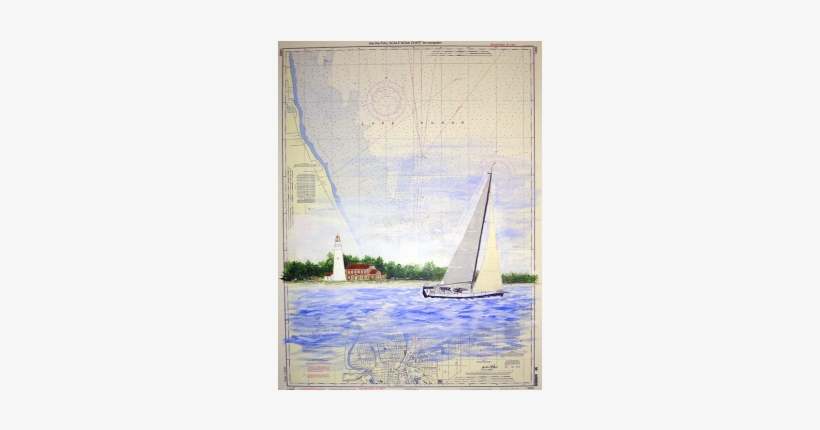 Click Here To Learn How To Commission A Chart Painting - Sail, transparent png download