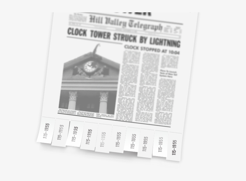 Tear Off Flyer Printing - Save The Clock Tower Flyer, transparent png download