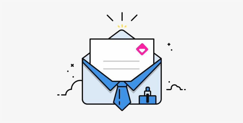 Illu Professional Email Business Email - Email, transparent png download