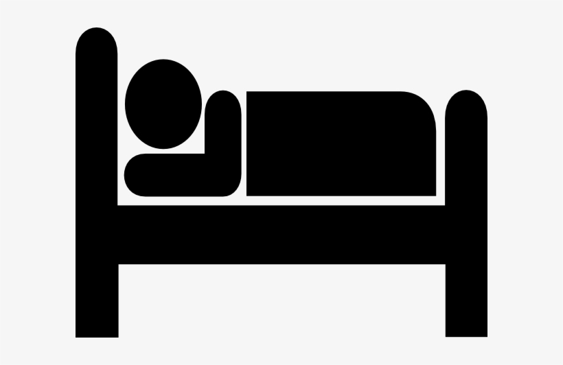 Bed 10 Clip Art At Clker - Bed Icon Png, transparent png download