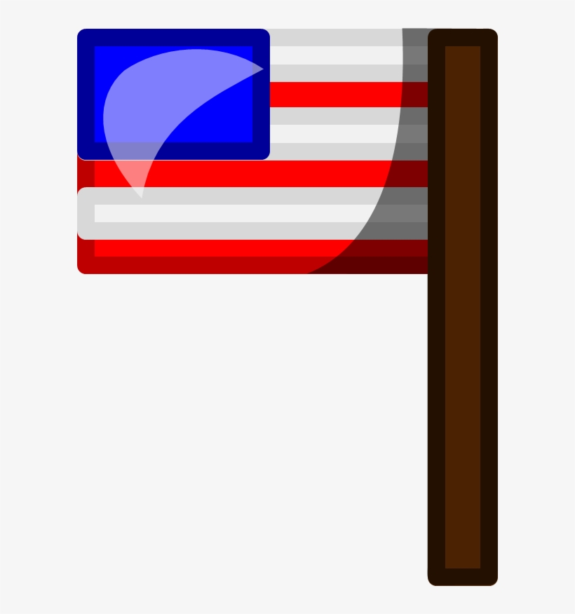 American Flag Body By - Flag, transparent png download