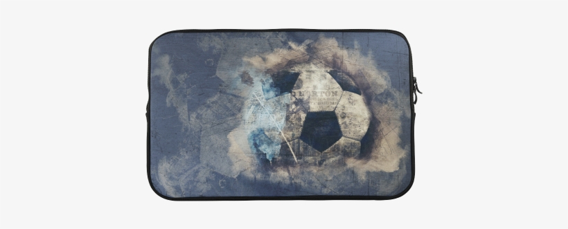 Abstract Blue Grunge Soccer Macbook Pro 17'' - Abstract Blue Grunge Soccer Throw Blanket, transparent png download