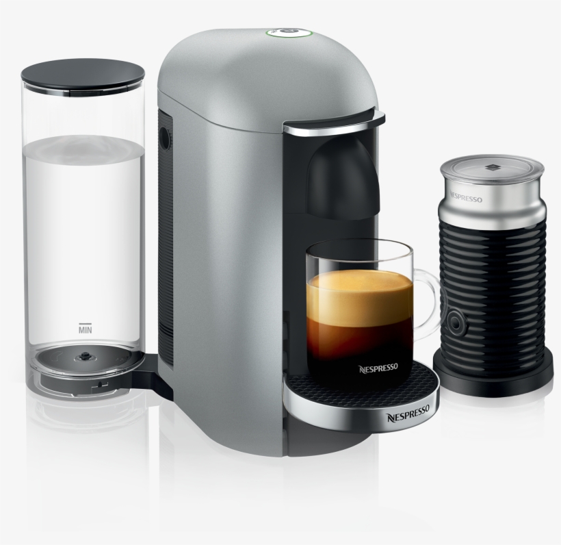 Nespresso Vertuoplus With Aeroccino, transparent png download