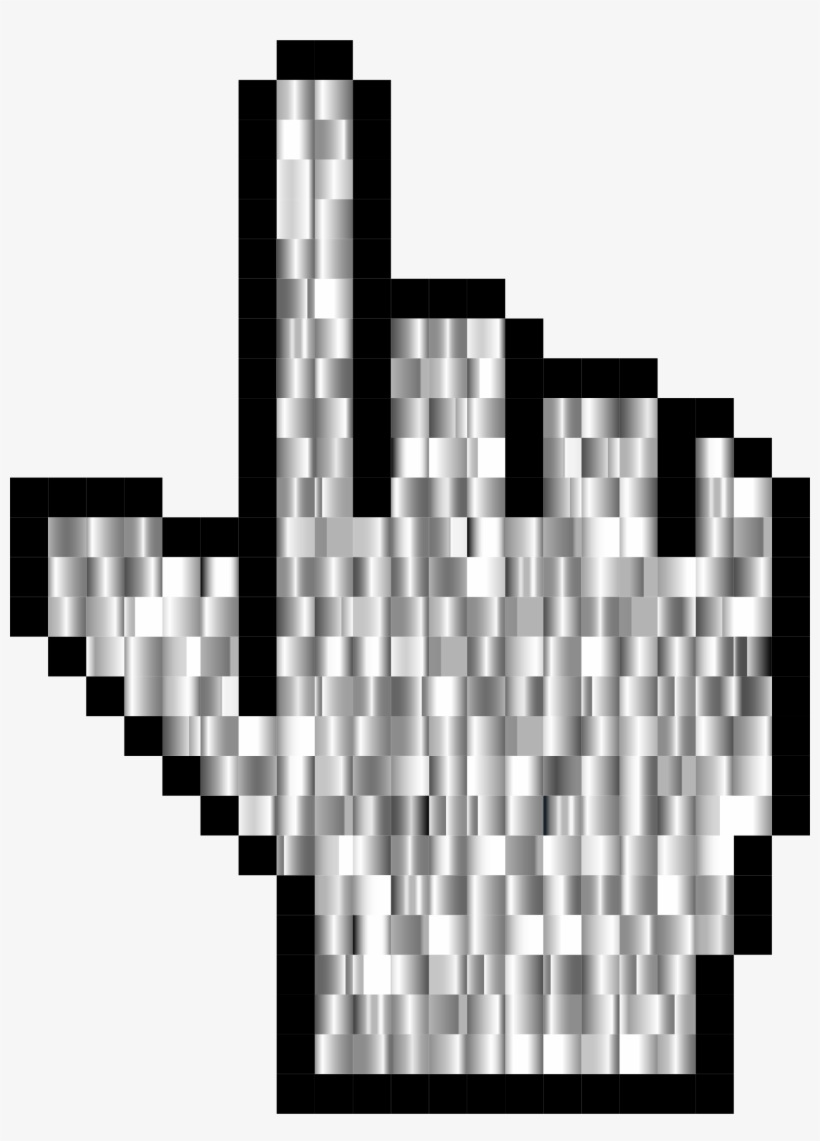 This Free Icons Png Design Of Prismatic Hand Cursor, transparent png download