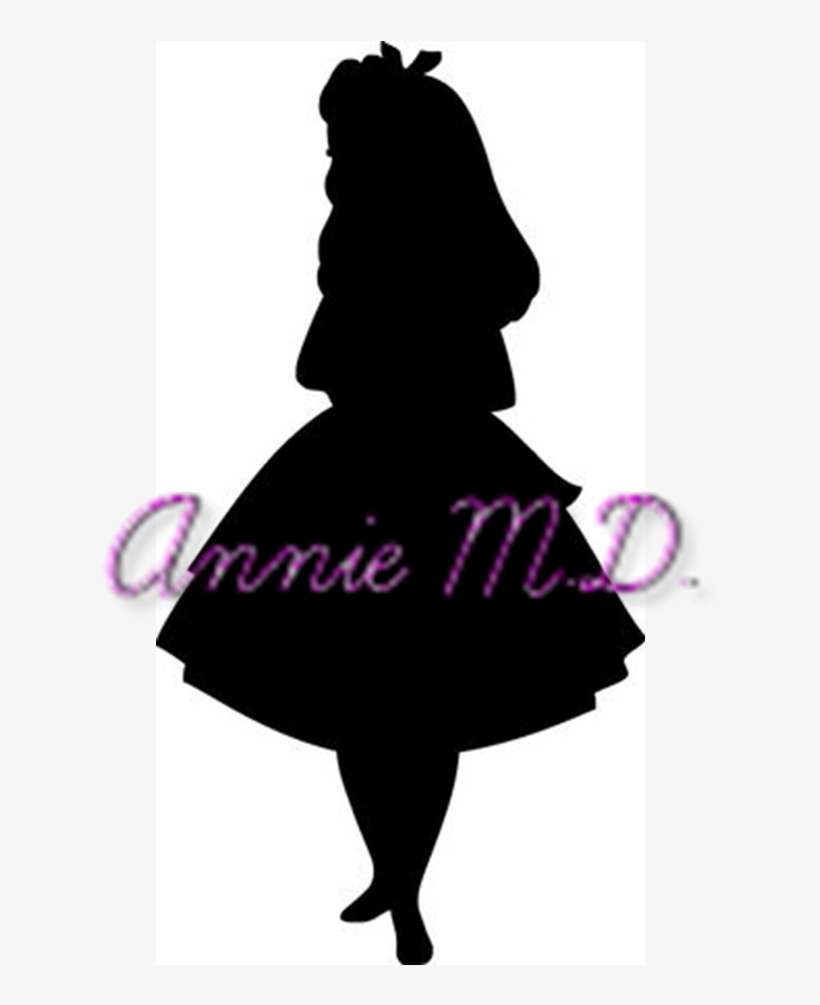 Ask Annie - Black And White Alice In Wonderland Clipart, transparent png download