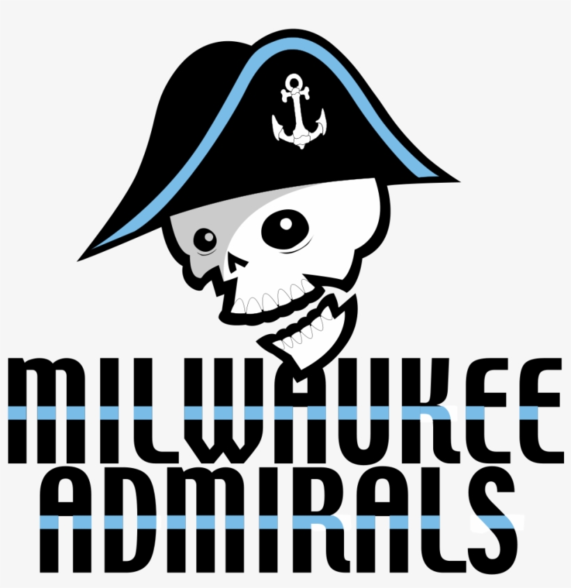Milwaukee Admirals Logo - Milwaukee Admirals Logo 2010, transparent png download