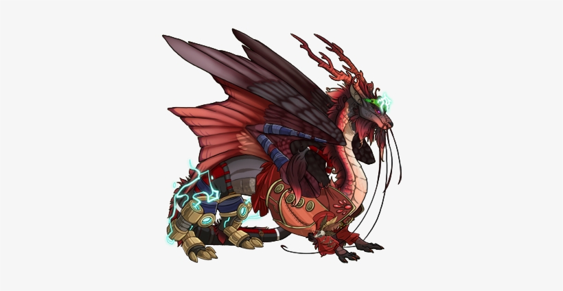 Currently In Mighty Wip, But My Main Shulk - Draw A Dragon, transparent png download