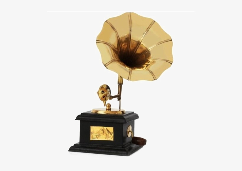 Gramophone Png File - Brass Gramophone, transparent png download