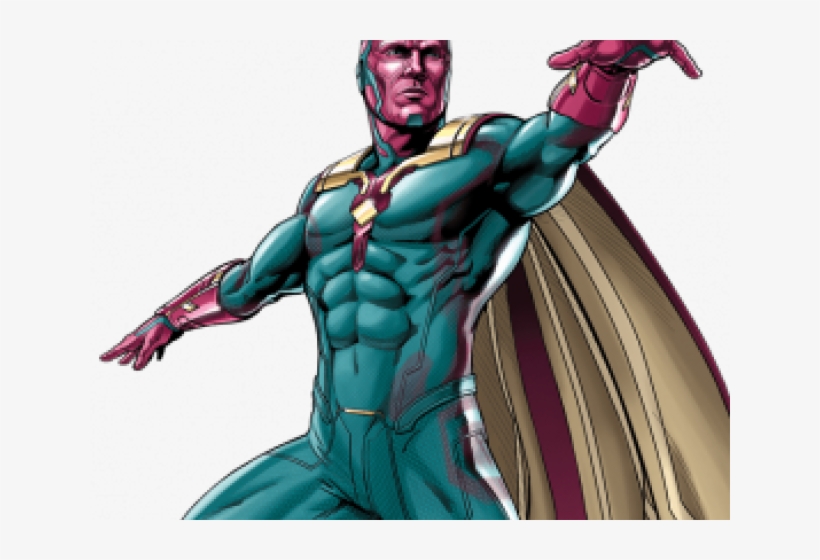 Marvel Vision Clipart Transparent - Vision, transparent png download