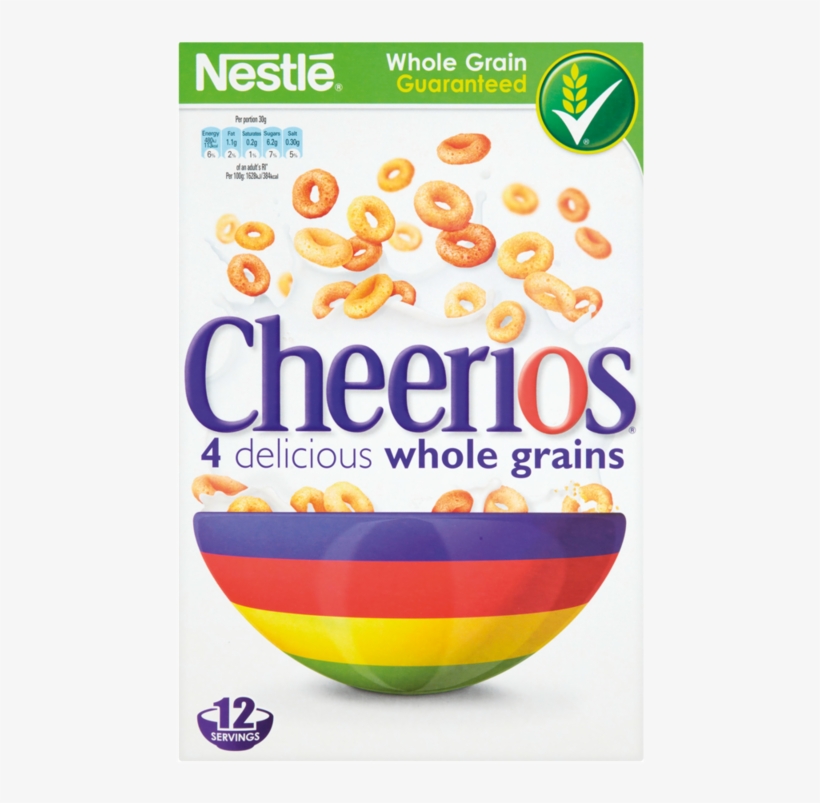Nestle Cheerios 375g - Original Apple Cinnamon Cheerios, transparent png download
