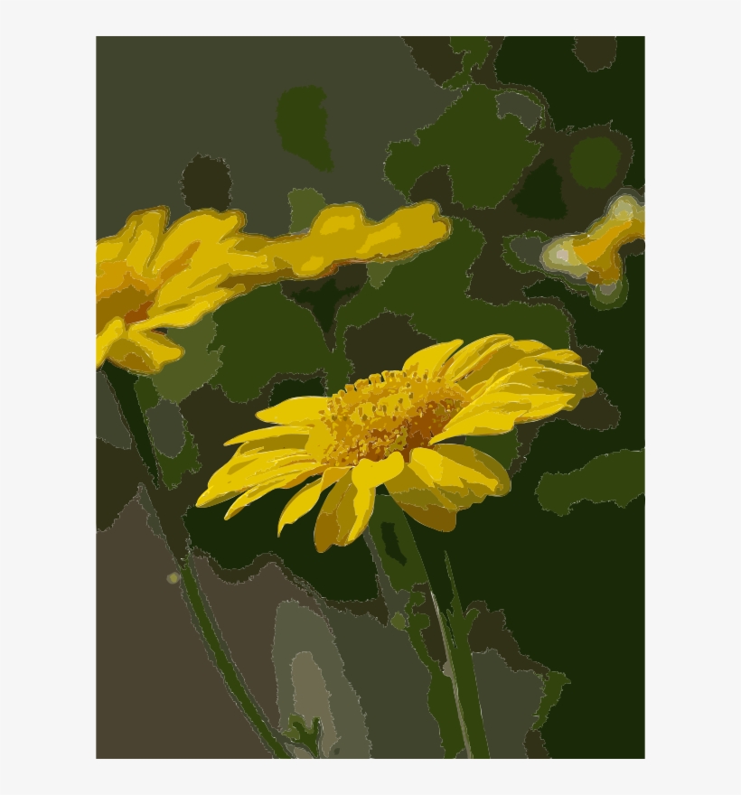 Medium Image - Yellow Daisies Journal: (blank Book, Notebook, Diary), transparent png download