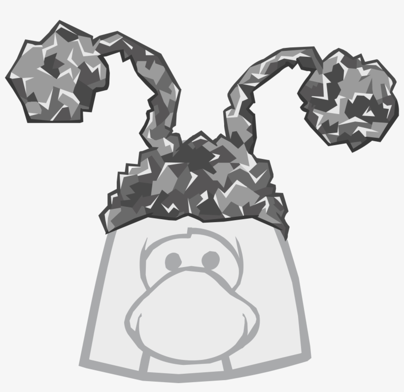 Tinfoil Hat Icon - Up Sweep Club Penguin, transparent png download