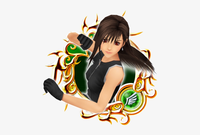 Tifa - Tifa Kingdom Hearts Yuffie, transparent png download