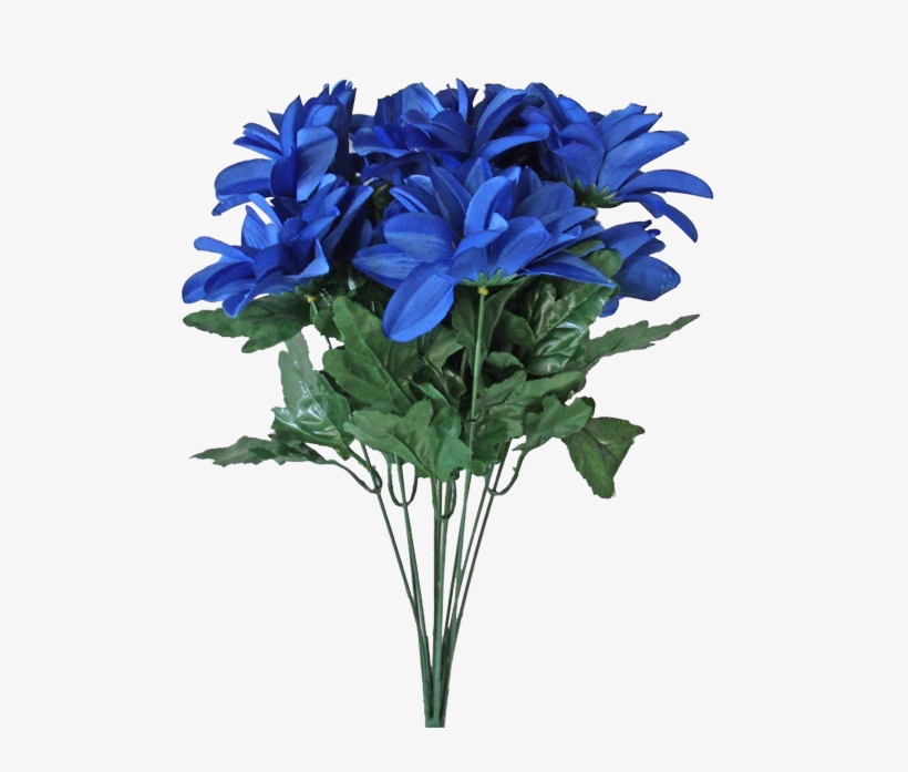 17" Corn Flower Bush - Blue Flower Bush Transparent, transparent png download