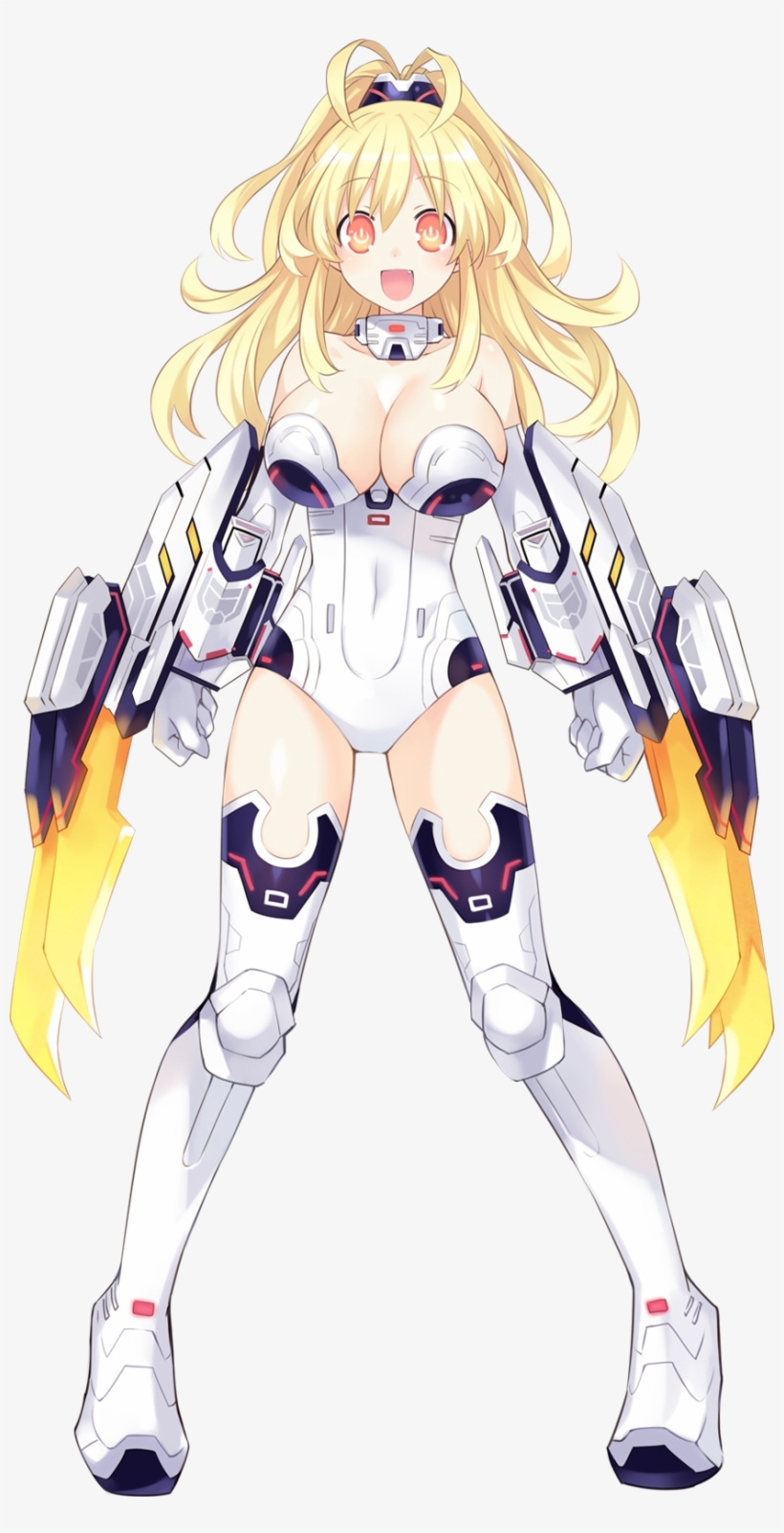 Yellow Heart - Hyperdimension Neptunia Peashy, transparent png download
