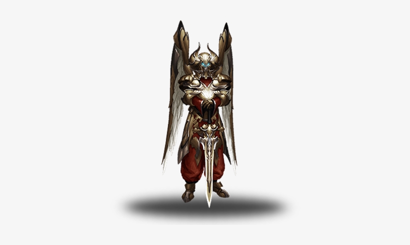 Angel - Dark Paladin Heroes Of Order And Chaos, transparent png download