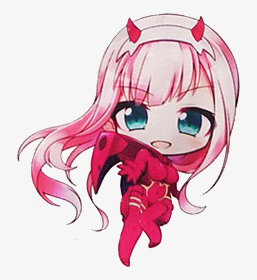 Zero Two Acrylic Keychains Transparent PNG - 1024x1024 - Free Download ...