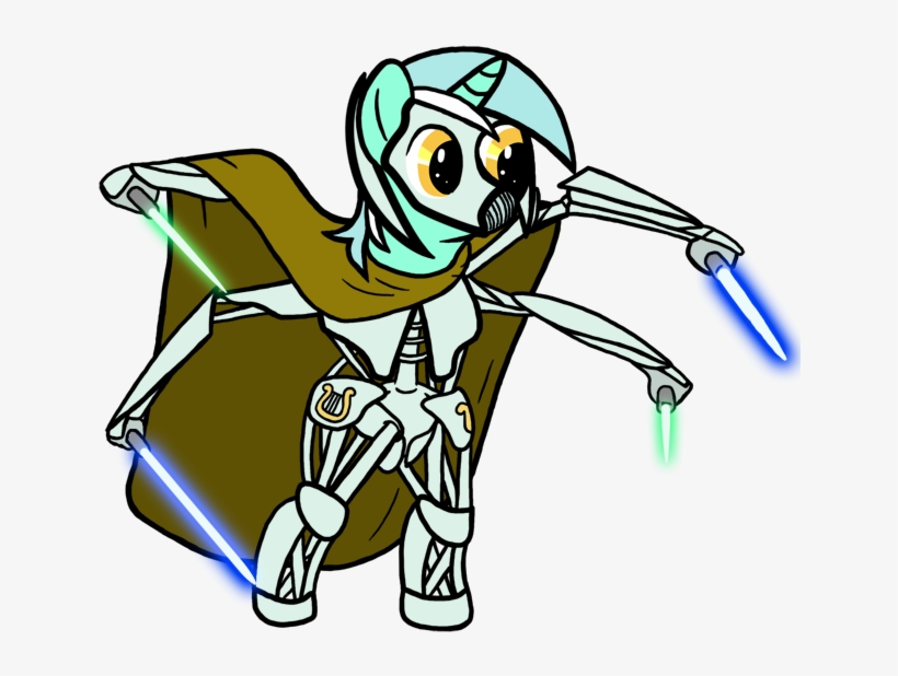 Crossover, General Grievous, Lightsaber, Lyra Heartstrings, - Character, transparent png download