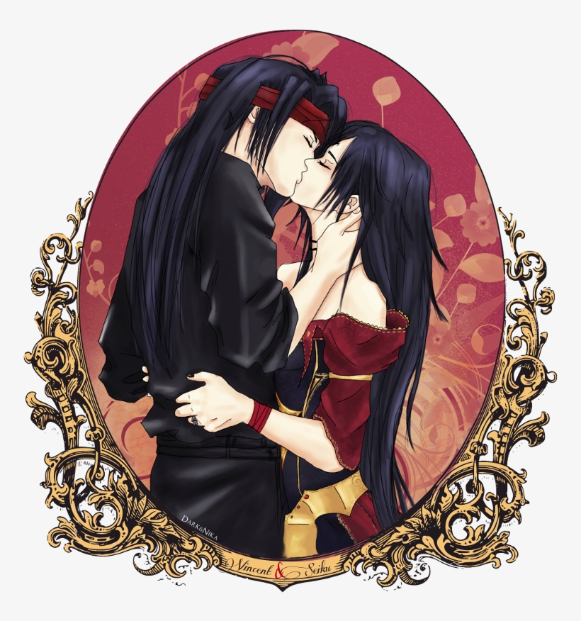 ~anoyo Another World~ - Vincent Valentine Tifa Lockhart, transparent png download