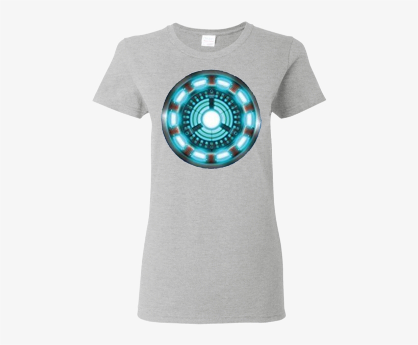The Avengers Iron Man Arc Reactor T-shirt - Iron Man Arc Reactor Chest Pendant, Robert Downey Jr, transparent png download