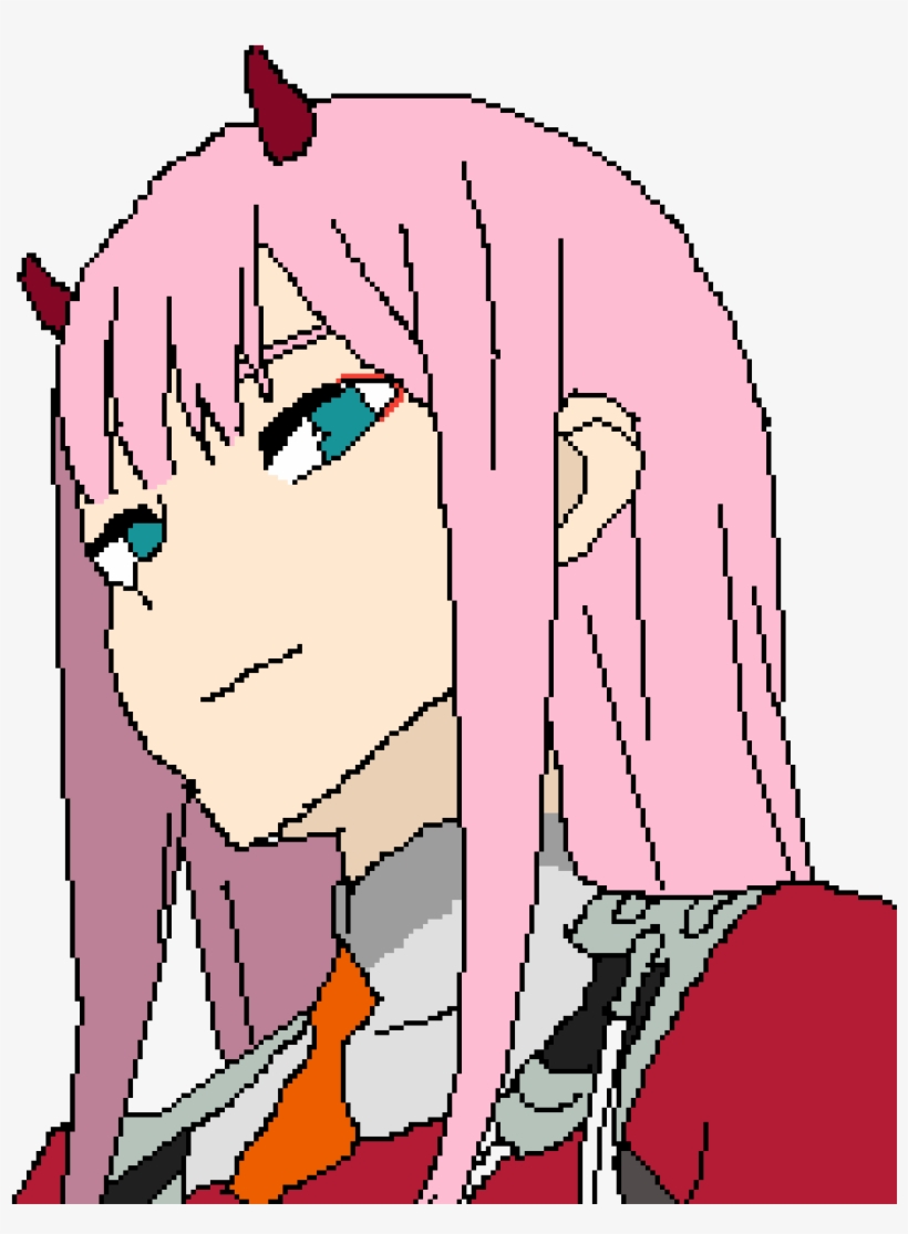 Zero Two/code 002-darling In The Franxx - Zero Two, transparent png download