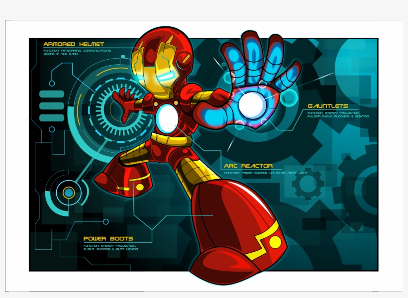 Image Of Iron Man - Comics, transparent png download