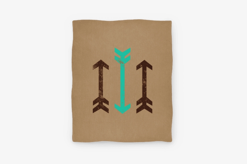 Triple Arrows Blanket - Suede, transparent png download