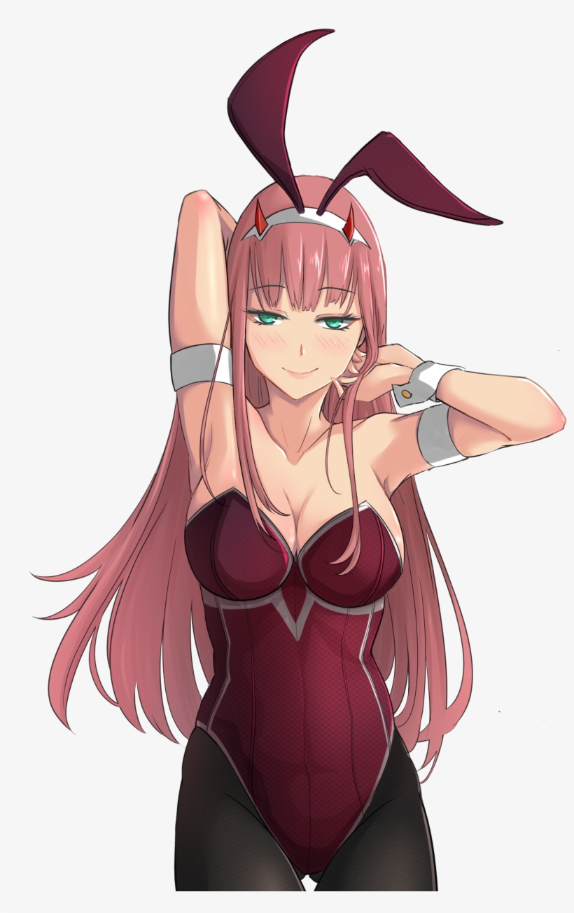 Zerotwo Decal Bunny Ver - Zero Two Bunny, transparent png download