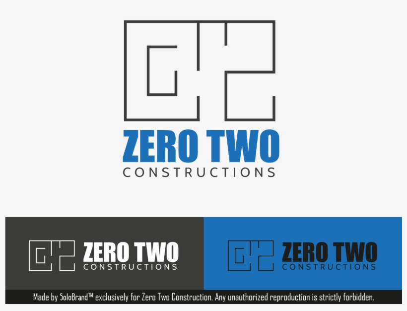 Construction Logo Design For Zero Two Constructions - Zero Day (2003), transparent png download
