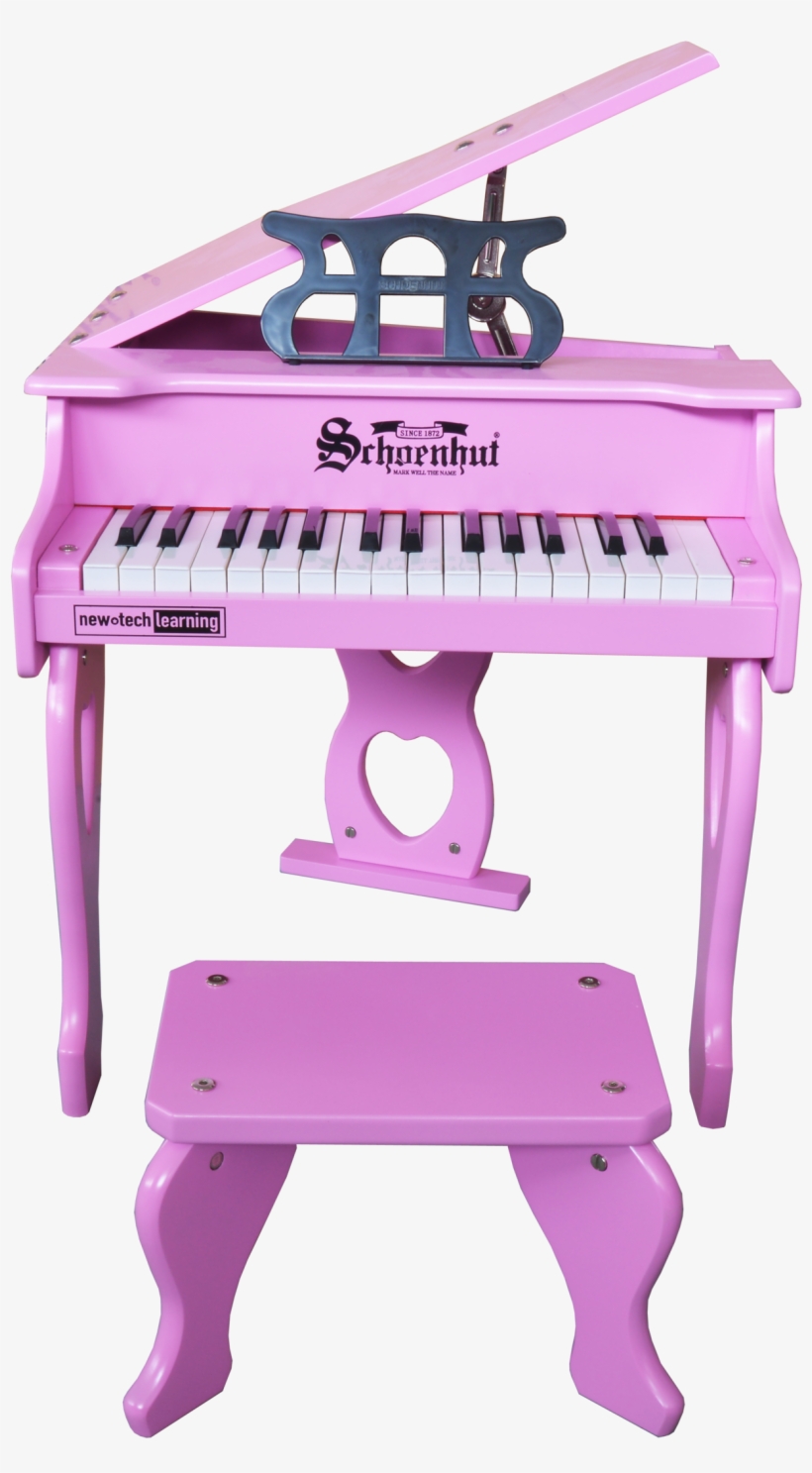 Schoenhut 30 Key Digital Baby Grand Piano Pink, transparent png download
