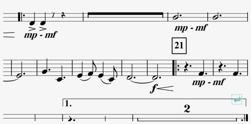 No Page Break - Sheet Music, transparent png download