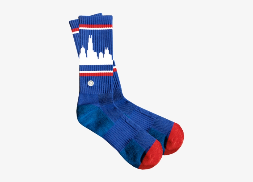 Chicago Skyline Socks, transparent png download