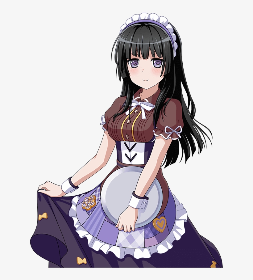 Blue Rose Maid Transparent Rinko Shirokane Transparent Transparent Png 1024x1024 Free Download On Nicepng