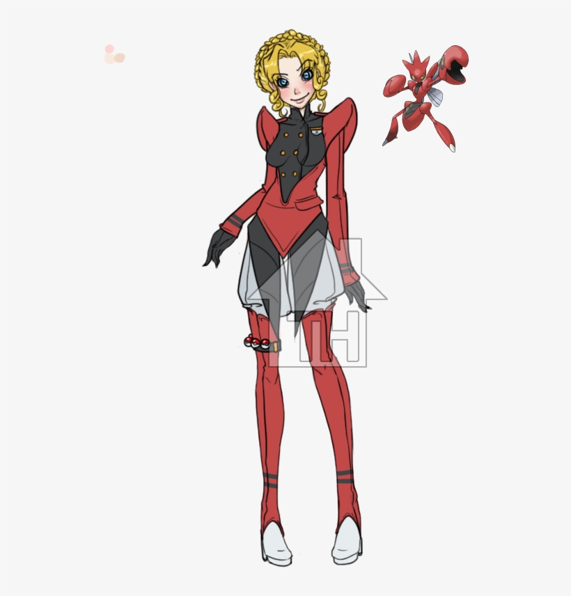 25$ Scizor/scyther Girl's Gallery - Cartoon, transparent png download