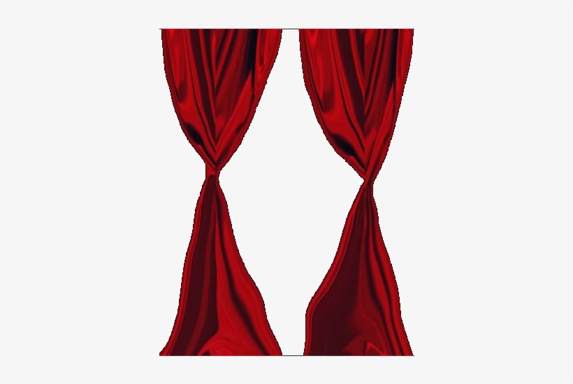 Red Purl Backgound Curtains Clip Art Red Png Image - Black C, transparent png download
