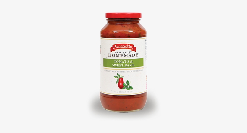 Napa Valley Homemade Pasta Sauce - Mezzetta Napa Valley Homemade Pasta Sauce Tomato, transparent png download