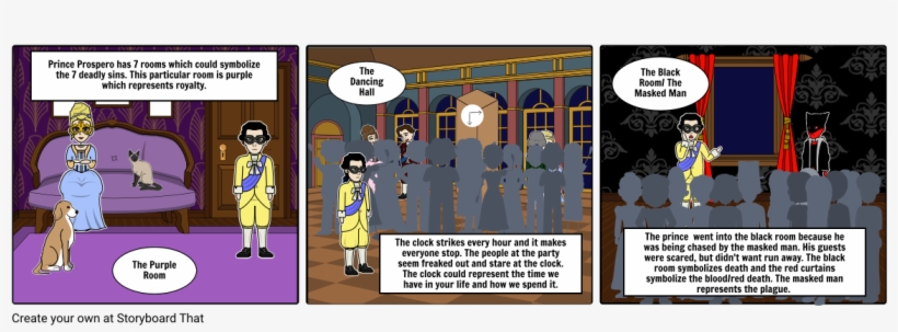 Red Death Mask - Cartoon, transparent png download