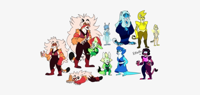 I Finished These Earlier And Forgot To Post Them Before - Steven Universe Pearl Furry, transparent png download