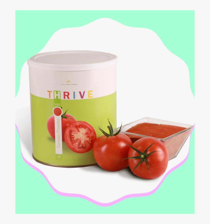 So, Substitute Thrive Life Tomato Powder In Any Dish - Tomato, transparent png download