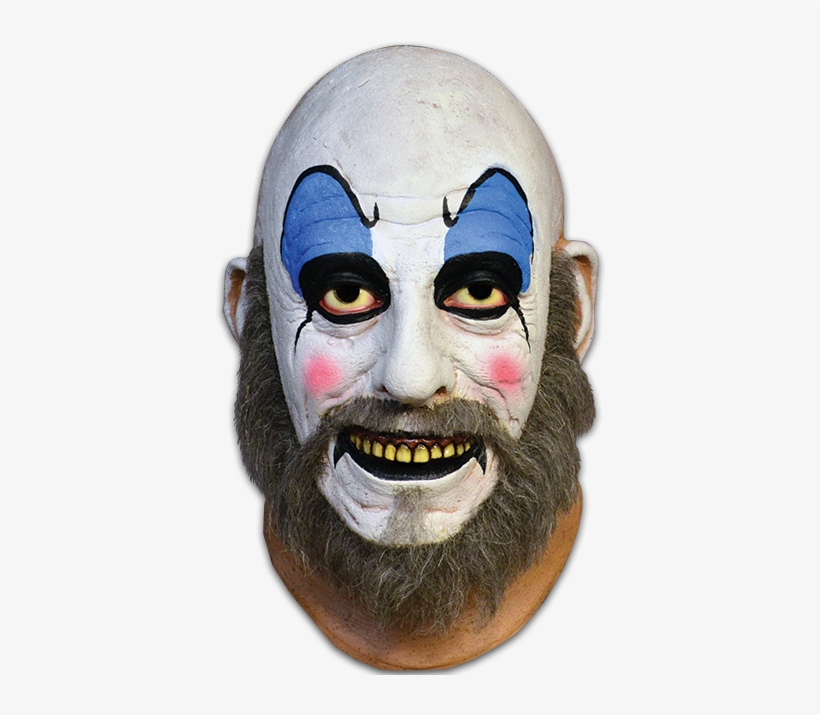 House Of 1,000 Corpses Captain Spaulding Mask - Captain Spaulding, transparent png download