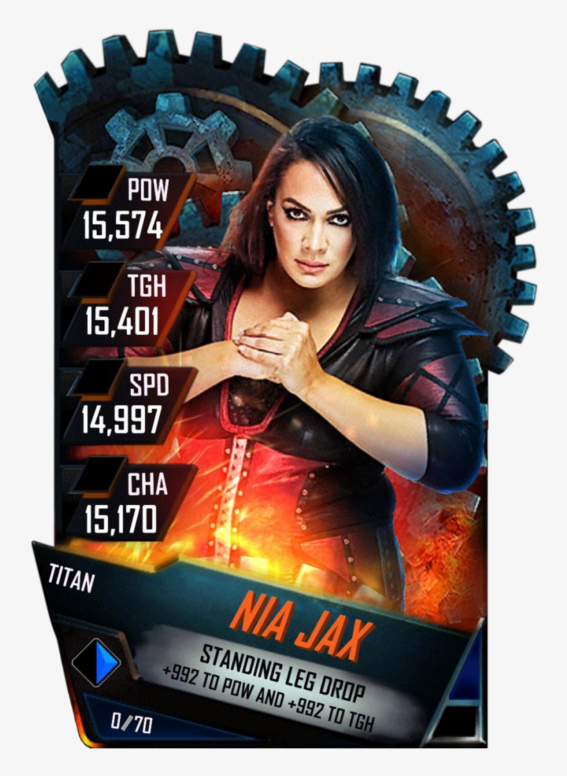 Niajax S4 18 Titan - Wwe Supercard Brock Lesnar Titan, transparent png download