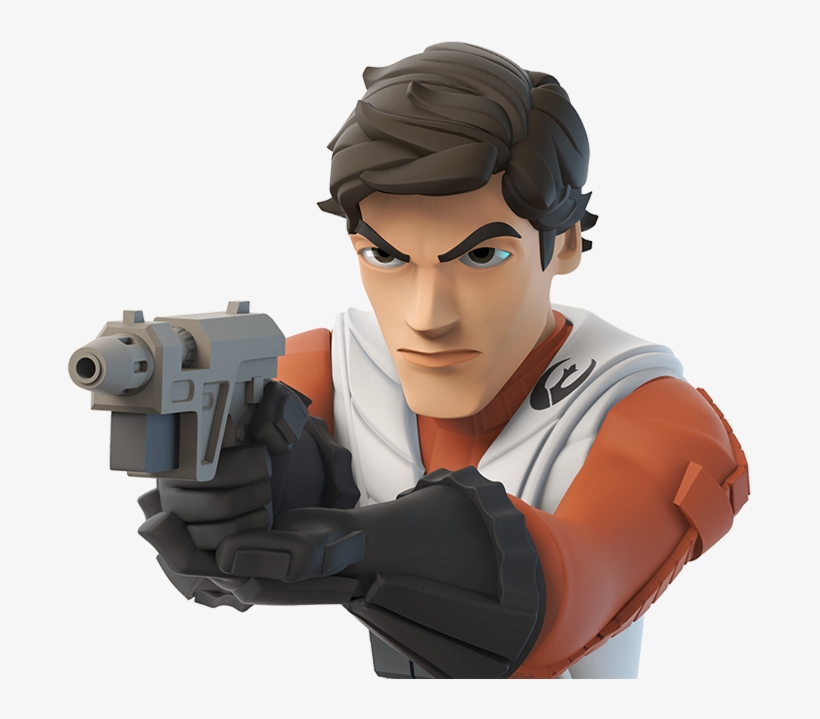 Poe Dameron Close Up - Disney Infinity Star Wars Poe, transparent png download