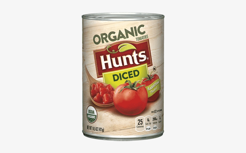 Organic Diced Tomatoes - Hunt's Organic Tomato Paste, transparent png download