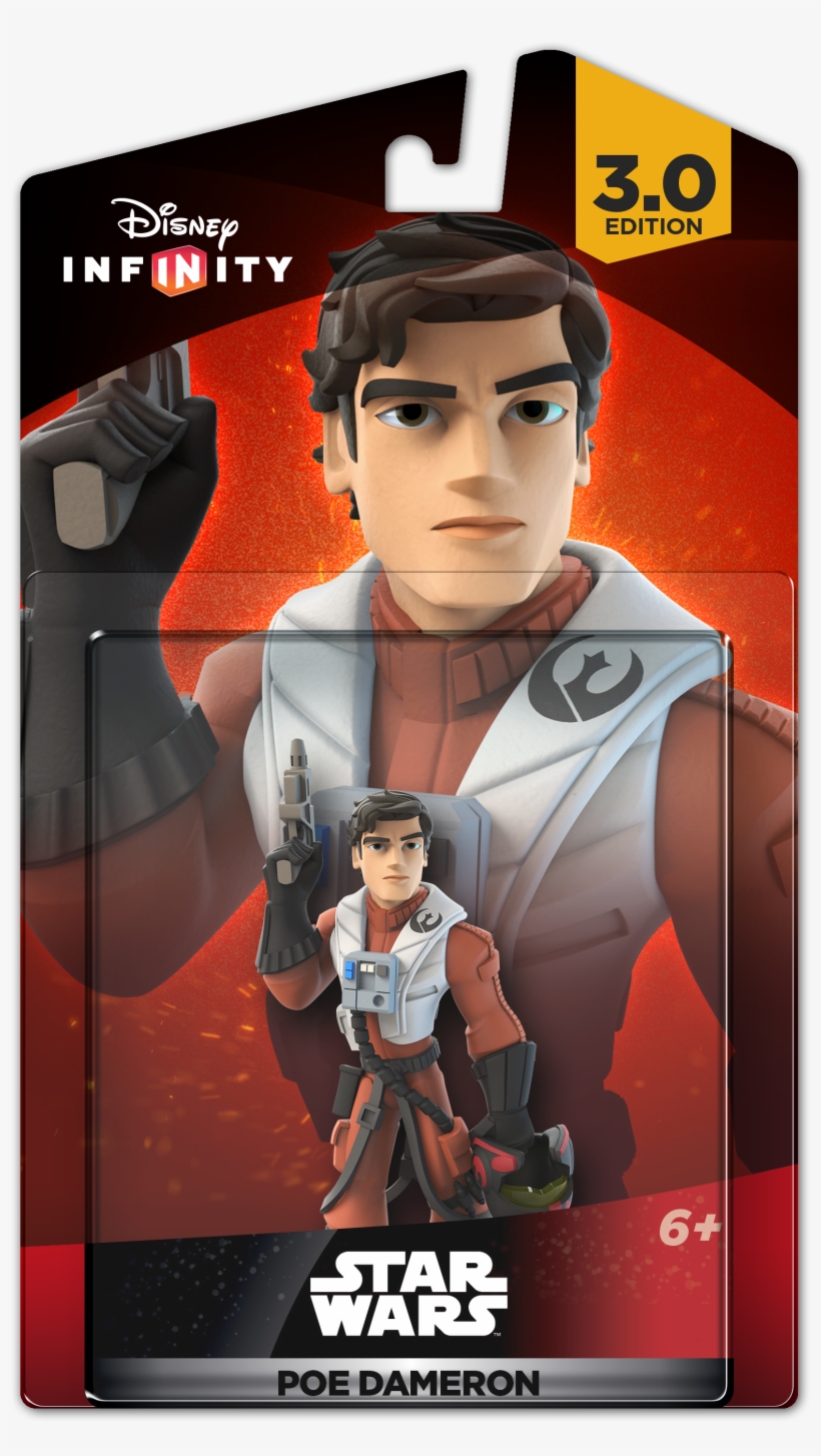 Poe Dameron Packaging - Poe Disney Infinity 3.0, transparent png download