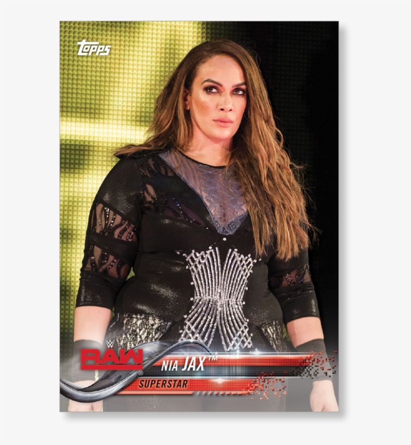 2018 Topps Wwe Nia Jax - Nia Jax, transparent png download