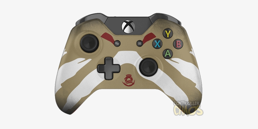 Authentic Microsoft Quality - Orange Camo Xbox One S Controller, transparent png download
