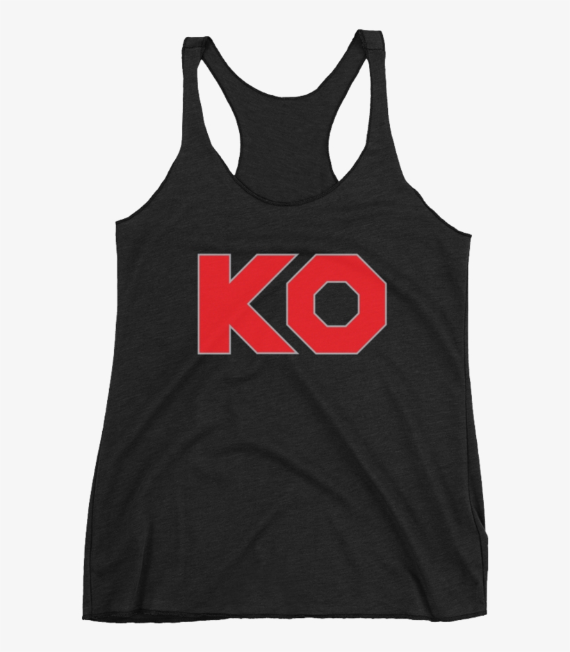 Kevin Owens "ko" Women's Racerback Tank - Clark And Addison - Wrigley Field - Chicago Cubs -, transparent png download