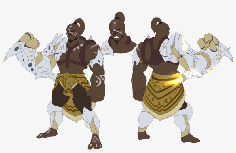Ahem And Thus I Uh Wound Up Making A Pokemon Character - Doomfist, transparent png download