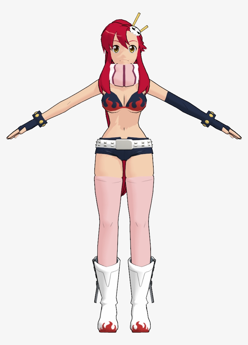 Yokov01 Raymhey Yoko Littner Mmd Download Transparent Png